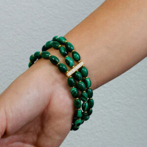 Armband aus Malachit