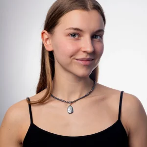 Halskette aus Perlen